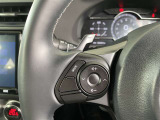 【ステアリングスイッチ】左です。ハンドルから手を離さず、運転に集中したまま手元でオーディオ操作等ができます。
