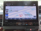 【 ホンダ純正ギャザズ・LXU-237NBi 】ホンダ純正の9インチメモリーナビが装備されています。