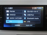 車内でCD等、多彩なメディアをお楽しみ頂けます♪