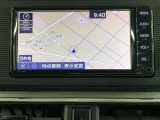 メモリーナビを装備。お出かけラクラク