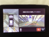 狭い場所での駐車やすれ違いなどでより的確な運転操作に役立つ360&deg;ビューモニターが装備されています。