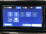 ラジオ、フルセグテレビ、CD再生、DVD再生、SD再生(音楽/動画)、SD録音(別途SDカードが必要です)、Bluetoothオーディオが使用可能です。詳しい仕様については展示店舗までお尋ねください。