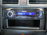 ■社外KENWOOD製 1DINオーディオ装着済。【CD、FM/AMラジオ、AUX、USB、iPod】
