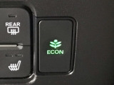 ★ECONスイッチ★ エコドライブを加速しよう!スイッチをONにすると、運転の仕方によるロスを抑え込み燃費をよくするようクルマが頑張ります(*^ー^*)燃費向上にチャレンジ♪