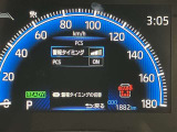 視認性の良いメ-タ-を採用しており、快適なドライブをサポ-トします♪