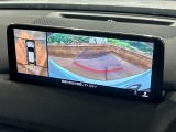 【360&deg;ビューモニター】専用のカメラにより、上から見下ろしたような視点で360度クルマの周囲を確認することができます☆死角部分も確認しやすく、狭い場所での切り返しや駐車もスムーズに行えます。