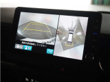 ◆マルチビューカメラシステム◆運転席から見えにくい後方などをナビ画面で確認でき運転を支援するシステムです!