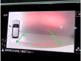 エンブレム内蔵バックカメラ【パークディスタンスコントロールの表示もされます】