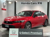 全国納車可 第三者機関証明書付  H SENSING サンル-フ 最長5年保証 ワンオ-ナ- Rカメラ BTオ-ディオETC LEDライト VSA シ-トヒ-タ-装備のシビック e:HEV EX入庫!