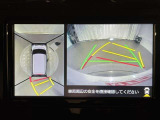 【パノラミックビューモニター】専用のカメラにより、上から見下ろしたような視点で360度車の周囲を確認することができます。