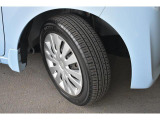 タイヤサイズは155/65R14です