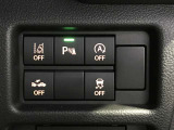 運転席回りのスイッチで安全装備のON/OFFも簡単に!