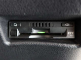 ETC車載器付きです。高速道路の料金所もスムーズに通過できます。