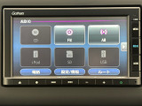 オーディオメニューです。スマートフォンとの連携が可能です♪視認性に優れており、使い勝手も良好です。