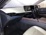 オシャレなワンポイントの差し色が入った内装