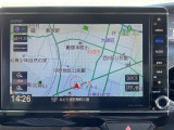 ホンダ純正メモリーナビ付きなので、迷わず目的地まで安心。