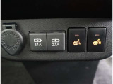 非常時やキャンプなどに役立つAC100Vコンセント付きです。