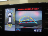 パノラミックビューモニター付きで、車両の周囲を確認することができるので安心できますね♪