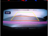 後方確認に便利なバックカメラ装備!!バックカメラにはガイド線を表示することも可能で、狭い駐車場や後方が確認しづらい場所に駐車するときや、車を切り返す時に便利な装備です!