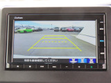 【バックカメラ装備済み】駐車の際の心強い味方!ガイドを見て確認しながら駐車できるので安全です。