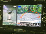 【アラウンドビューモニター】専用のカメラにより、上から見下ろしたような視点で360度クルマの周囲を確認することができます☆死角部分も確認しやすく、狭い場所での切り返しや駐車もスムーズに行えます。