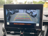 バックガイドモニターで狭い駐車スペースでも安心です。