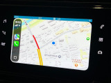 ●Apple Car Play:スマホとの有線接続で、ナビ・オーディオ再生などスマホのアプリ機能が画面でも使える便利機能です!