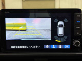 3モード切替付きのリアカメラで車庫入れ等も安心です