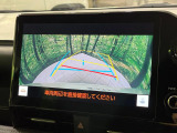 【バックカメラ】駐車時に後方がリアルタイム映像で確認できます。大型商業施設や立体駐車場での駐車時や、夜間のバック時に大活躍!運転スキルに関わらず、今や必須となった装備のひとつです!