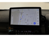 メーカー装着ナビ。操作がわかりやすくらくらくに目的地設定できます。内装デザインにマッチしてます。