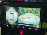 【パノラミックビューモニター】専用のカメラにより、上から見下ろしたような視点で360度クルマの周囲を確認することができます☆死角部分も確認しやすく、狭い場所での切り返しや駐車もスムーズに行えます。