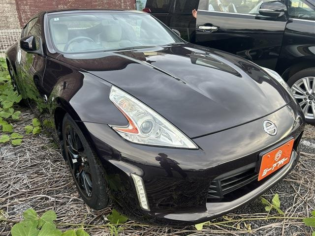 フェアレディZ 3.7 バージョン T 禁煙車 グレーハーフレザーシート