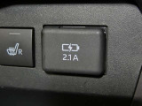 USB充電ができます。