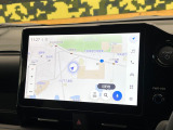 【10.5インチナビ】高級感とインパクトのある大画面ナビを装備。各種オーディオ操作はもちろん、スマホ連携もできる利便性の高いナビです♪