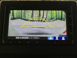【バックカメラ】駐車時に後方がリアルタイム映像で確認できます。大型商業施設や立体駐車場での駐車時や、夜間のバック時に大活躍!運転スキルに関わらず、今や必須となった装備のひとつです!