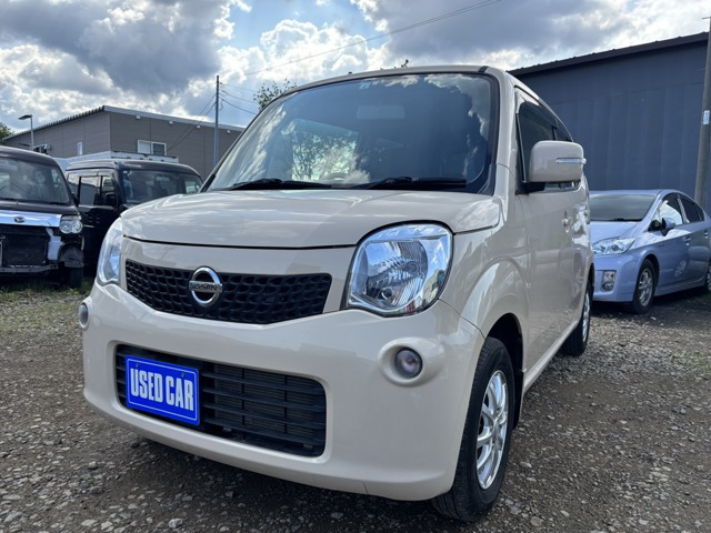 日産 モコ X FOUR 4WD バックカメラプッシュスタートスマートキー の