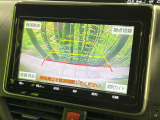 【バックカメラ】駐車時に後方がリアルタイム映像で確認できます。大型商業施設や立体駐車場での駐車時や、夜間のバック時に大活躍!運転スキルに関わらず、今や必須となった装備のひとつです!