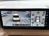 ディスプレイからのカメラ視点を変更することで、状況に合わせて運転席からの死角もカバーできます♪