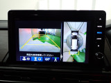 バックモニターつきで後方を確認しながら安心して駐車ができますね。 ノーマル ワイド トップダウンの3モードへ切替可能です。