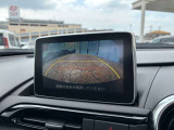 バックカメラで車庫入れをサポート!