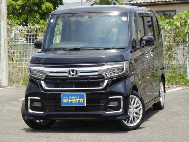 N-BOXカスタム L ターボ 純正インターナビDTV 純正前後ドラレコ