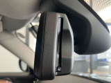 ルームミラー内蔵ETC車載器(自動防眩付)後続からの光が一定以上になると自動で眩しさを緩和します。