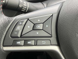 ステアリングスイッチ搭載!ハンドルひとつで手を離さなくても運転中視線をそらさなくても操作が出来て便利です
