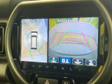 【全方位モニター用カメラ】専用のカメラにより、上から見下ろしたような視点で360度クルマの周囲を確認することができます☆死角部分も確認しやすく、狭い場所での切り返しや駐車もスムーズに行えます。