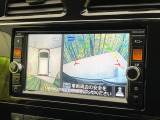 【アラウンドビューモニター】専用のカメラにより、上から見下ろしたような視点で360度クルマの周囲を確認することができます☆死角部分も確認しやすく、狭い場所での切り返しや駐車もスムーズに行えます。