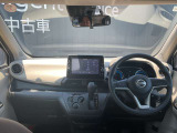 フロントガラスが大きく視界が広いです