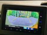 【バックカメラ】駐車時に後方がリアルタイム映像で確認できます。大型商業施設や立体駐車場での駐車時や、夜間のバック時に大活躍!運転スキルに関わらず、今や必須となった装備のひとつです!