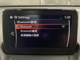 Bluetoothに接続することで、スマートフォンに入っている音楽アプリを車内で楽しめたり、通話が出来ます♪