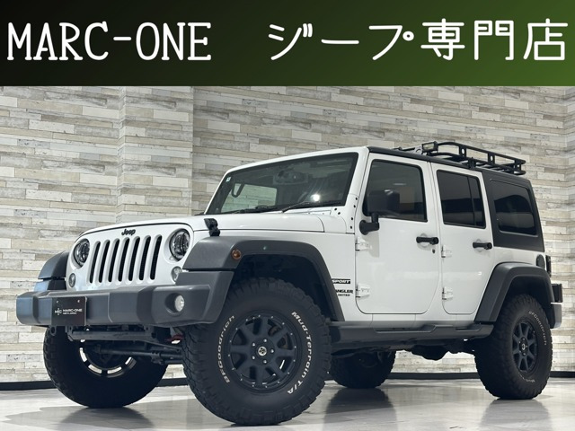 ラングラー アンリミテッド スポーツ 4WD 1年保証付/リフトアップ/Smittybiltルーフ