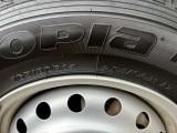タイヤサイズは165/80R14 91/91N LTです。
